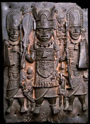 Krieger und Begleiter (Bronze)